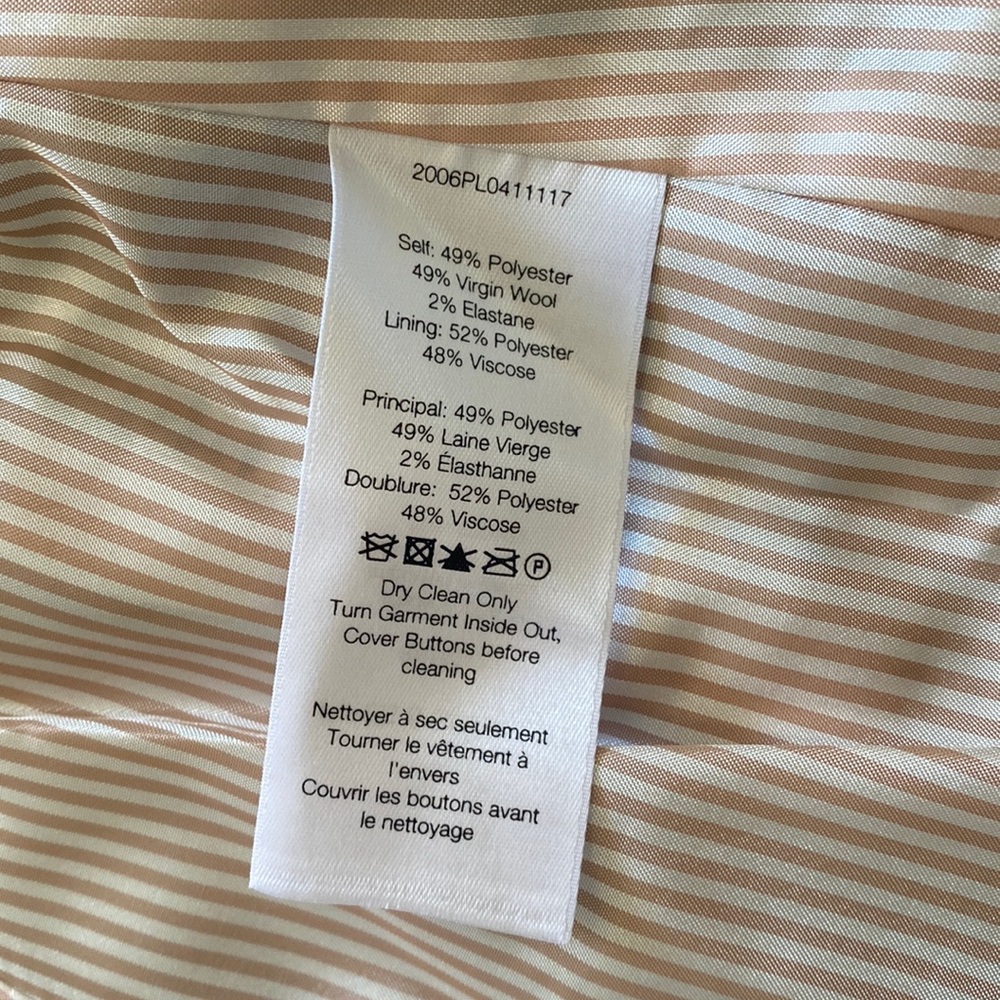 NWT Veronica Beard Double Layer Schoolboy 4 - Picture 6 of 10